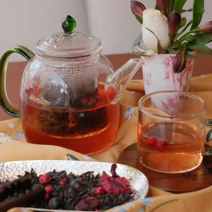 Thé noir - Keemun Fruits Rouges Hibiscus
